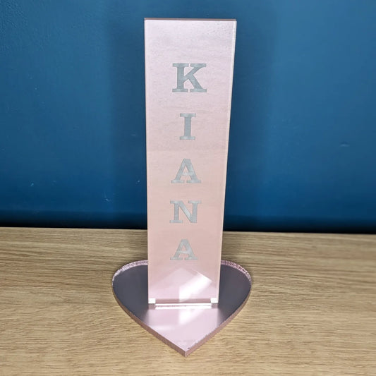 Personalised Acrylic Scrunchie Holder