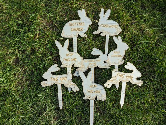 Easter Egg Hunt Markers